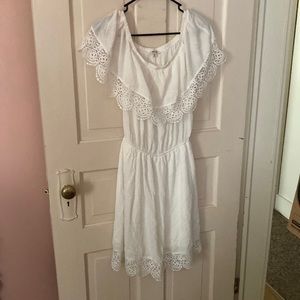 White summer dress